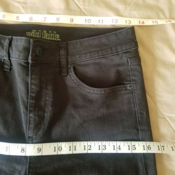 Wild Fable Womens Size 2 Jeans Pants High Rise Skinny Stretch Distressed Destroy - Picture 9 of 12